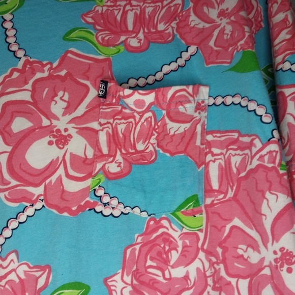 Simply Southern Bloom Floral Pearl Pocket T Shirt Dress - Picture 4 of 13